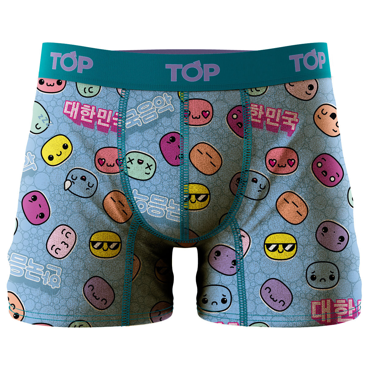 Bóxer Medio Algodón Pack 3 PlayList K-Pop Energy🎵 - Top Underwear