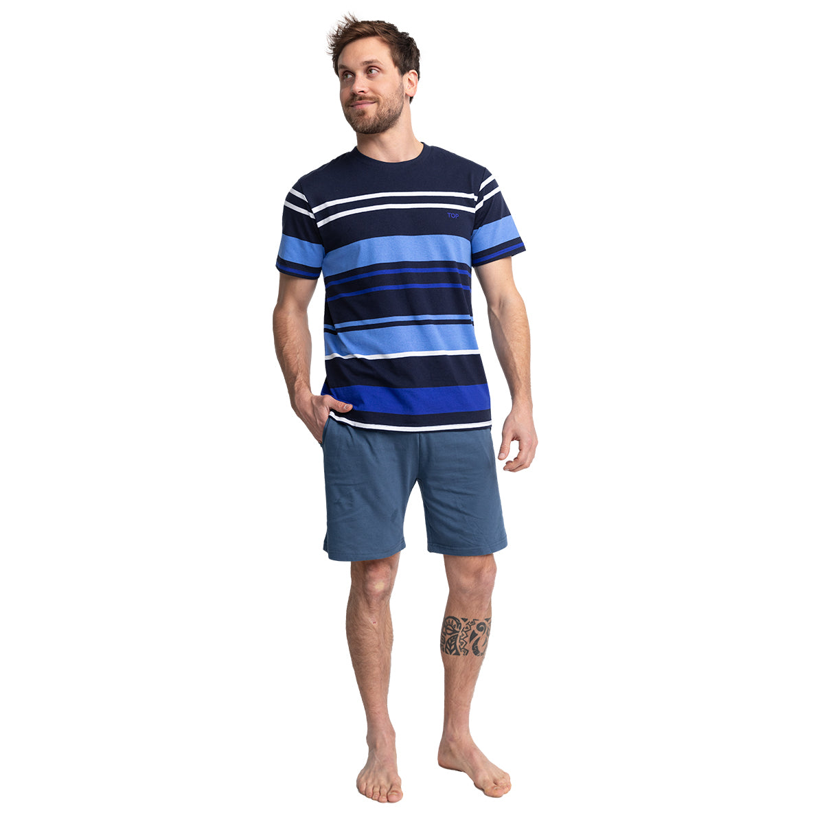 Pijama Algodón Hombre Verano C1