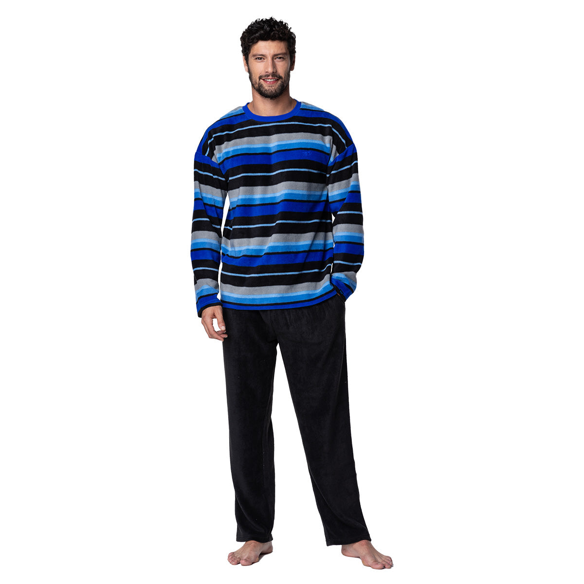 Pijama Hombre Invierno Micropolar C1