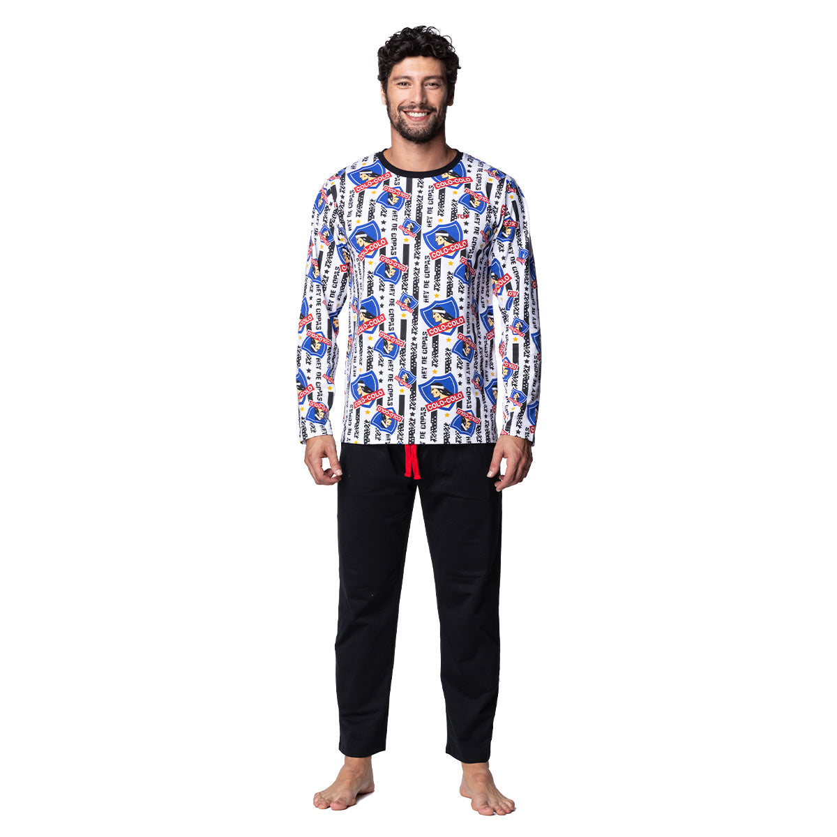 Pijama Hombre Invierno Algodón Colo-Colo