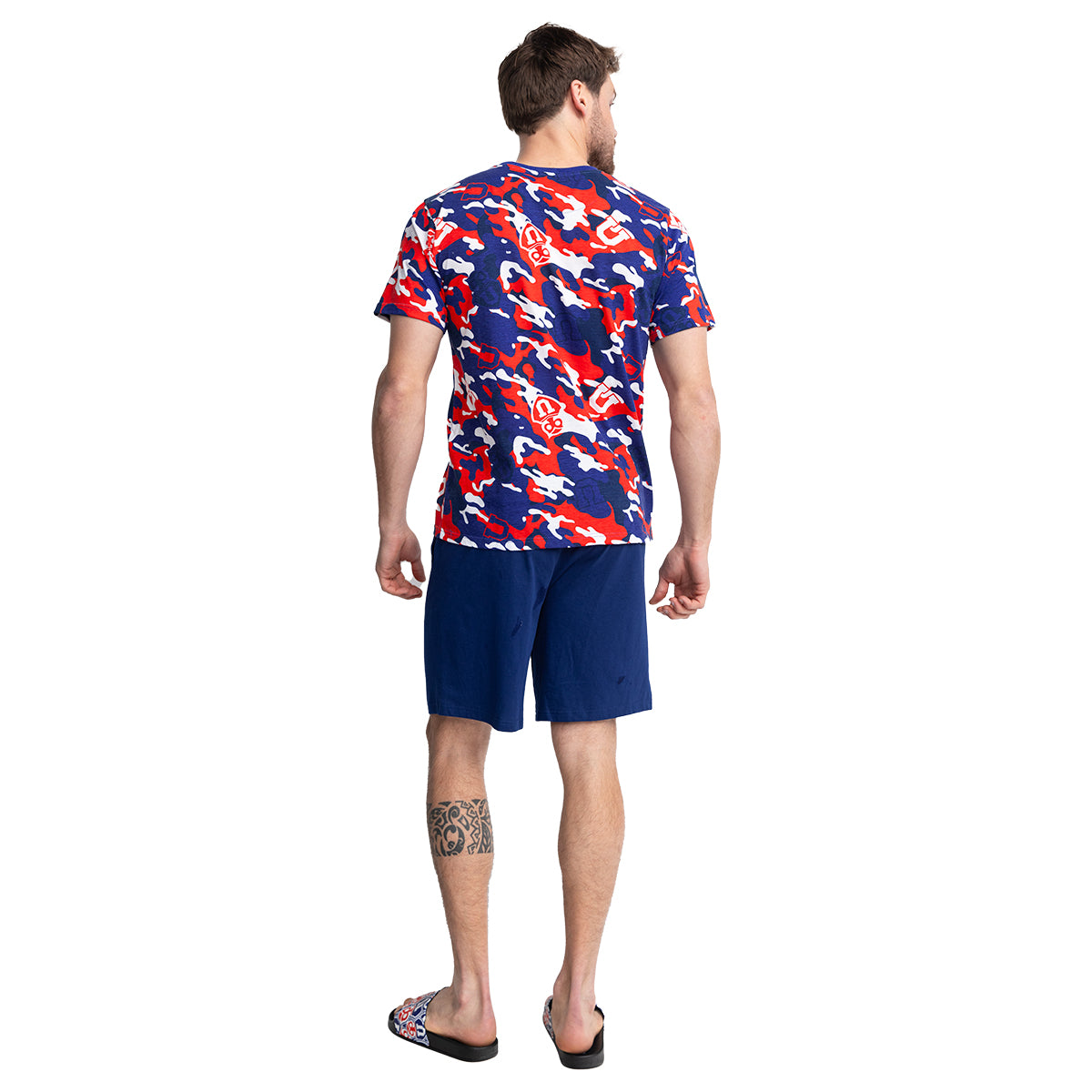 Pijama Hombre Algodon Verano Universidad de Chile C2 Top Underwear