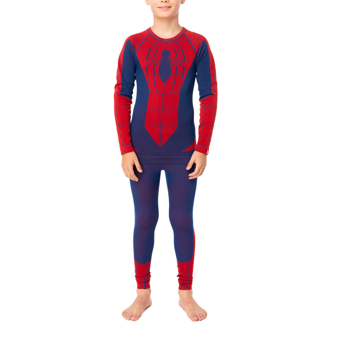 Camiseta Deportiva Niño Primera Capa Microfibra SPIDER MAN C3