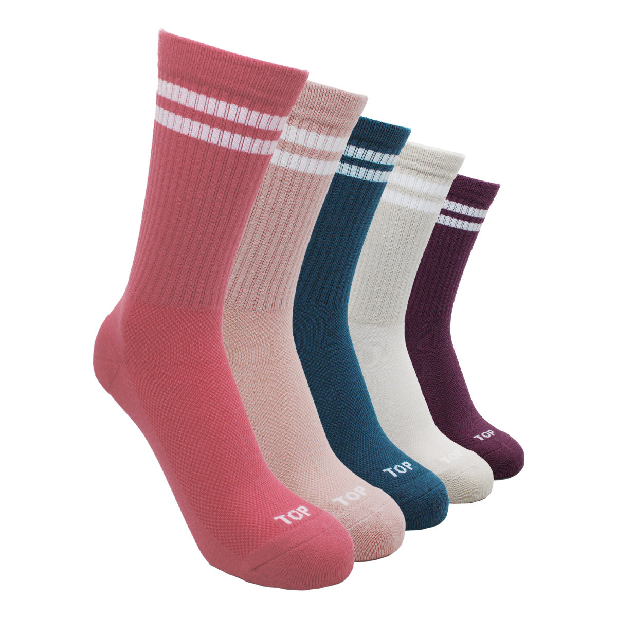 Calcetines MUJER Deportivos Largos C6 Pack 5