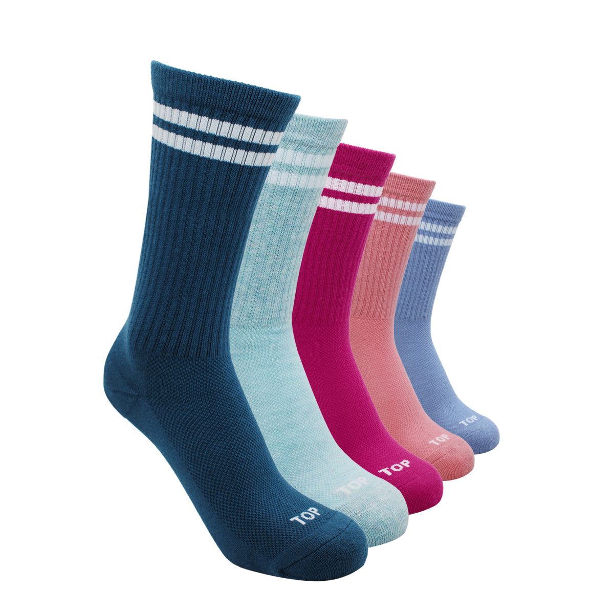 Calcetines MUJER Deportivos Largos C5 Pack 5