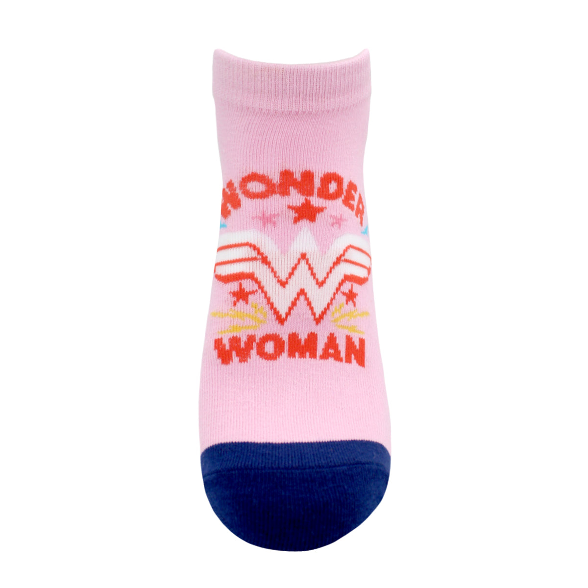 Calcetines Cortos Algodón Niñas Pack 3 Wonder Woman C2 - Top Underwear